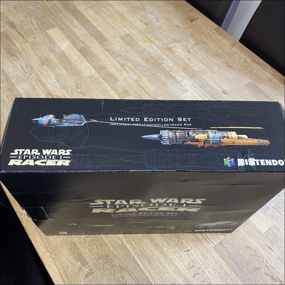 Buy N64 console boxed Star Wars racer limited edition -@ 8BitBeyond Buy N64 console boxed Star Wars racer limited edition -@ 8BitBeyond